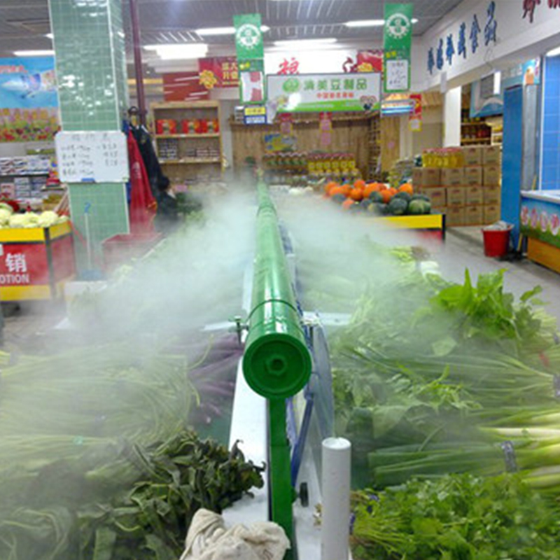 鲜花喷雾降温系统 蔬菜喷淋保湿设备农业大棚喷雾降温加湿系统