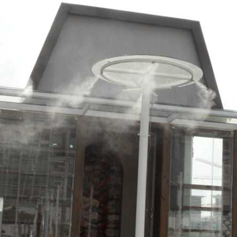 花园小区别墅公园 景观喷雾系统 创利专业承接设计安装人造雾工程