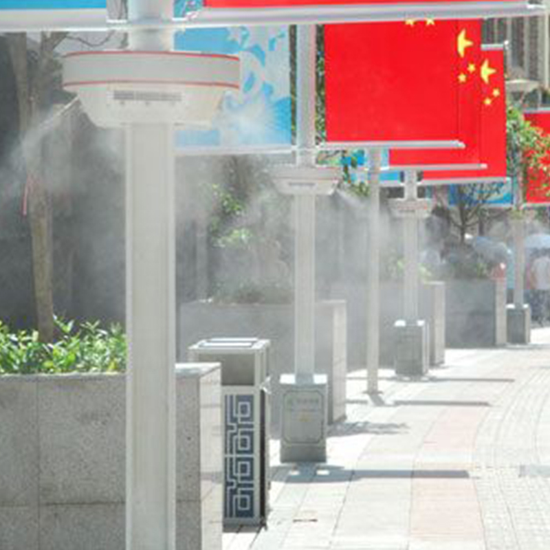 花园小区游玩景点雾森喷雾工程 人造烟雾喷雾系统 创利专业承接