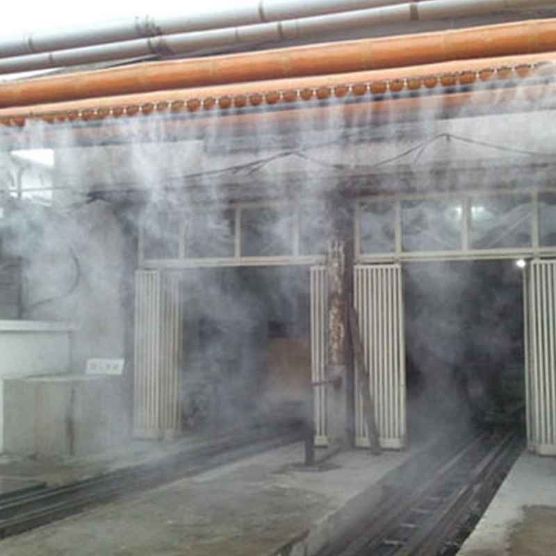 户外露天广场 小区别墅凉亭走道雾森烟雾 云雾 云海喷雾造景工程