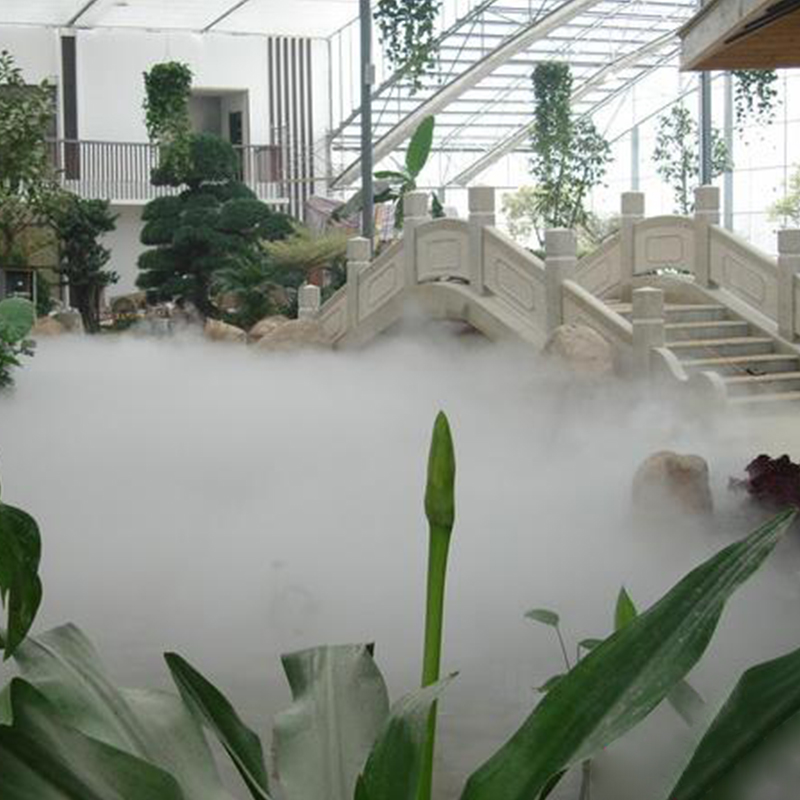 户外景观云雾烟雾效果 人造喷雾工程 云海喷雾 景区微雾工程安装