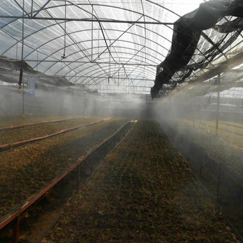 人工造雾 微雾加湿降温 大棚温室保温种植水雾喷淋工程 喷雾灌溉