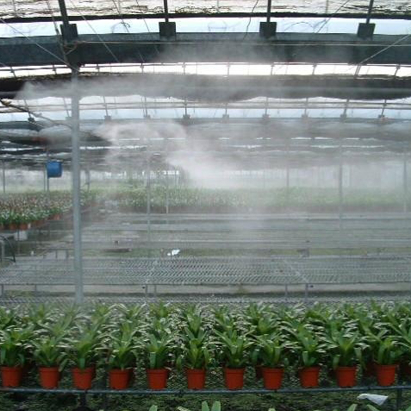 室内温室大棚培植种植花草树苗果苗草药喷淋灌溉降温喷雾造雾工程