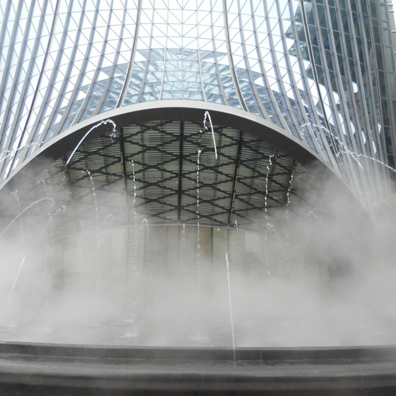 广东创利专业承接安装厂房车间降温降尘 人造微雾系统 降温工程