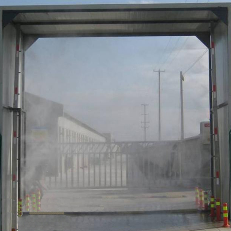 病毒细菌消毒 传染病隔离带喷雾喷淋工程 人造喷雾雾化消毒设备