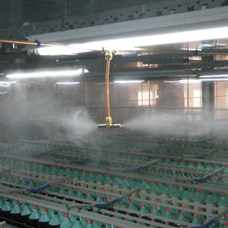 佛山承接工家业喷雾加湿系统 生产车间加湿除静电 降温加湿工程