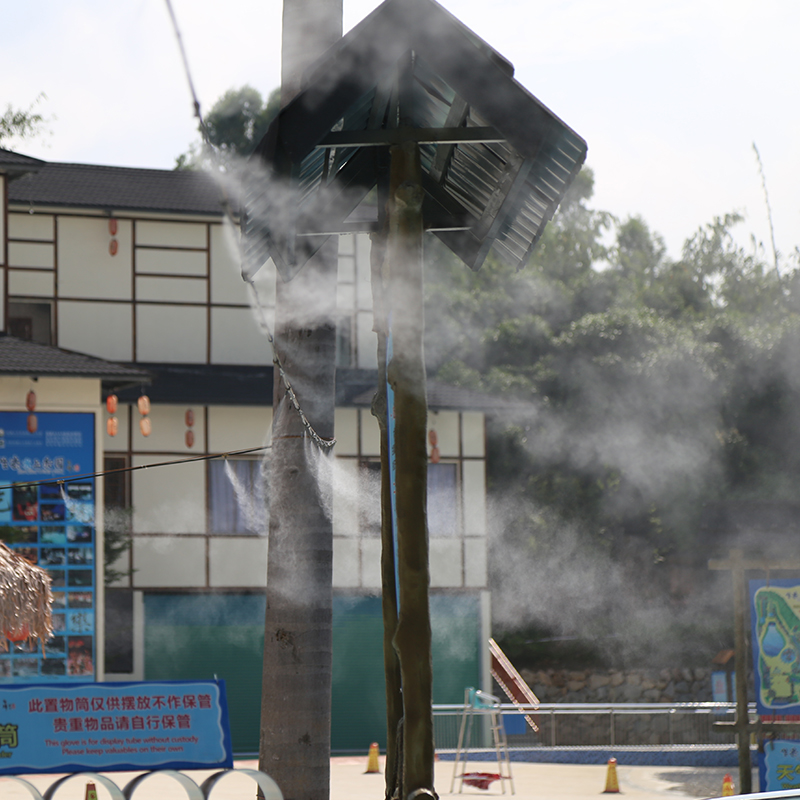 广东创利承接喷雾雾化系统小区园林走道人造烟雾景观 质量保证
